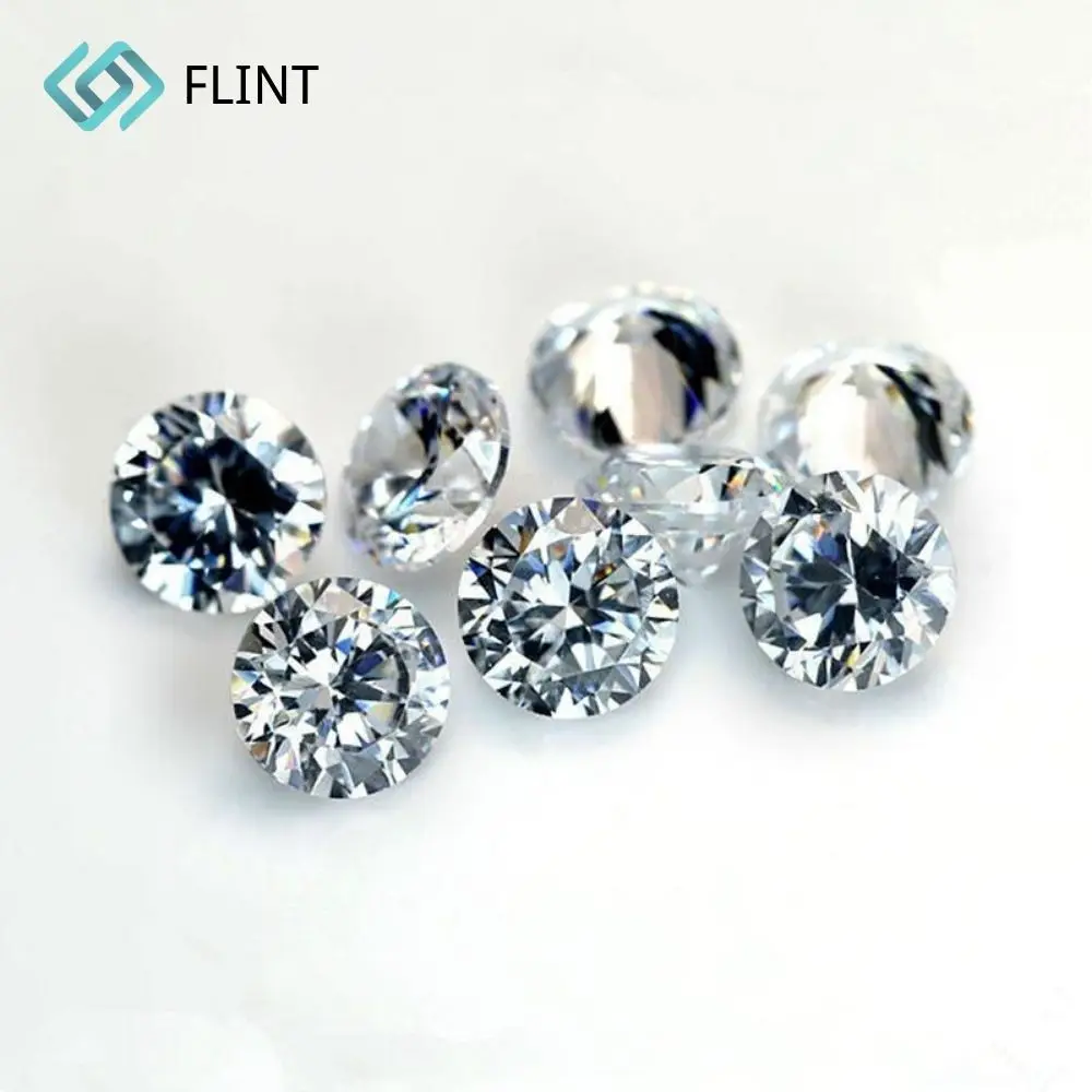 Flint  Wholesale Real Natural Loose Diamond DEF VVS 0.8mm-4.5mm full Size  Loose Natural Diamond at factory price
