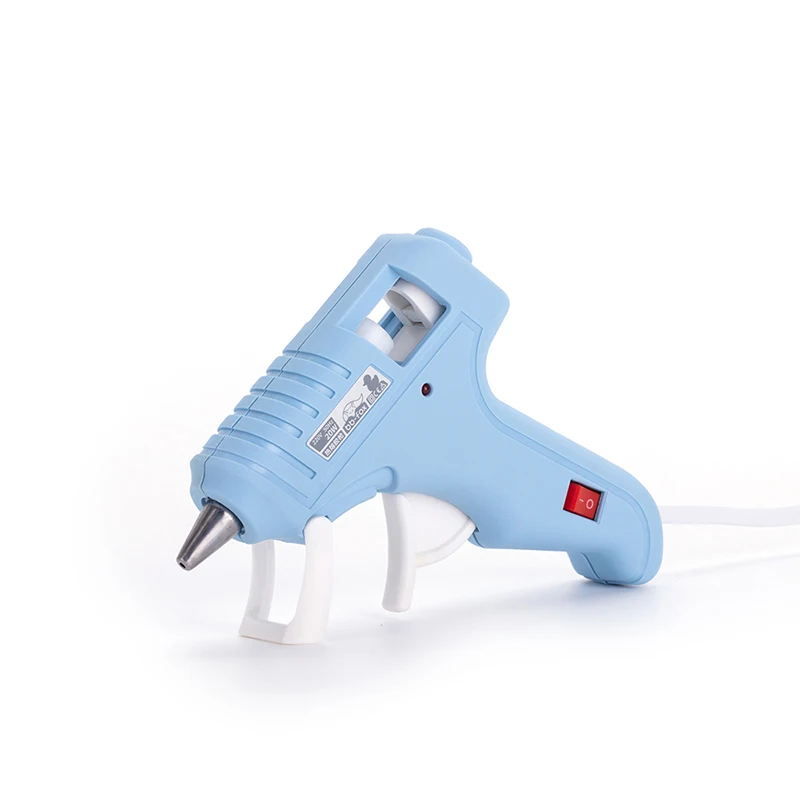 Hot Melt Glue Gun Electric 20w With Glue Sticks Hot Cordless Guns Glue for Packaging, DIY, Arts & Craft, Repairing