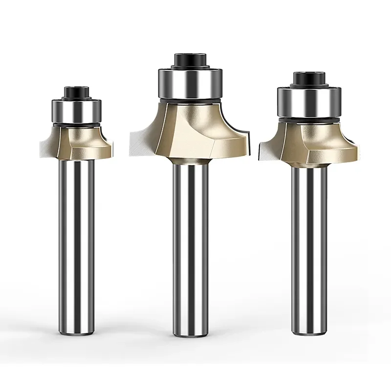 RCT CNC 1/4 Tungsten carbide woodworking bit Corner Round Wood Edging Ogee Router Bit