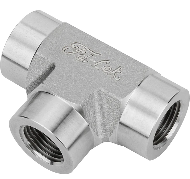 china supplier stainless steel pipe fitting Female Tee