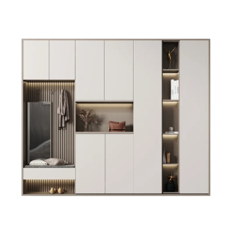 Modern design style entry cabinet Shoe cabinet Multi-layer shoe rack storage for the living room shoe rack cabinet