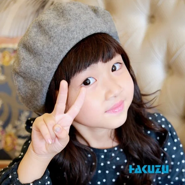 cheap cotton berry girls wool ladies fedora floppy boina beret hat for girls