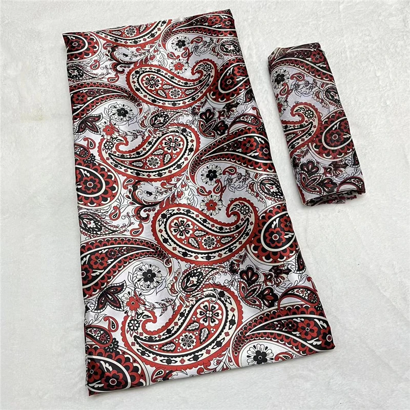 New arrival 4yards matchh 2 yards Lace chiffon fabric Traditional clothing fabric smooth material