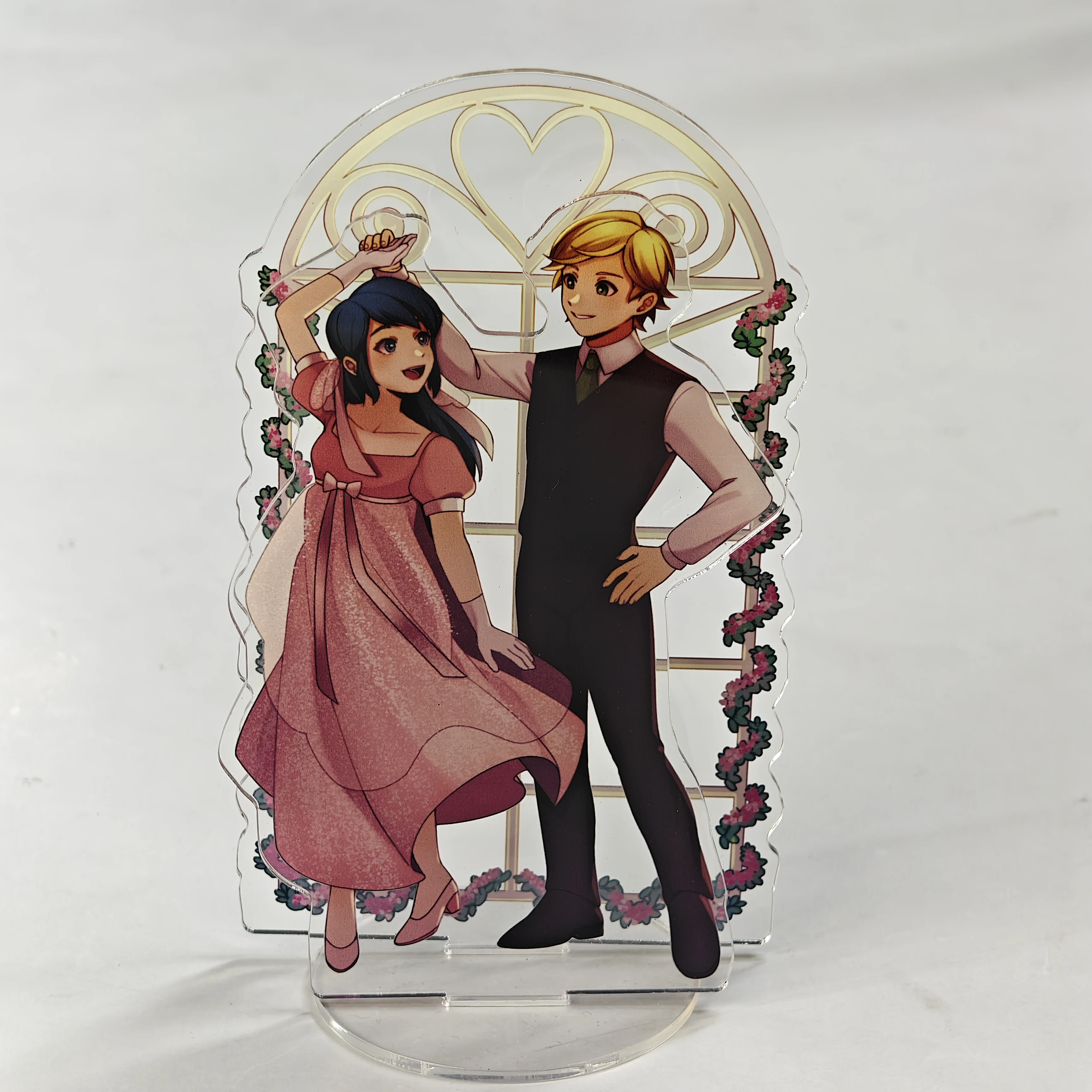 Boce Custom pattern No MOQ Requirement Acrylic Printed Nameplate Anime Character Custom Acrylic Standee