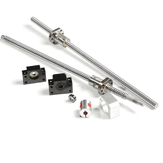 Grinding  Ballscrew and Ball nut nut housing bkbf support kits CNC 1204 1605 3205 Router Ball Screw