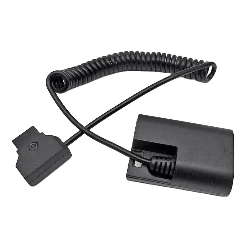 Адаптер-муфта постоянного тока адаптер-манекен аксессуар для аккумулятора D-Tap к LP-E6 адаптер-муфта полностью декодированный фиктивный батареи