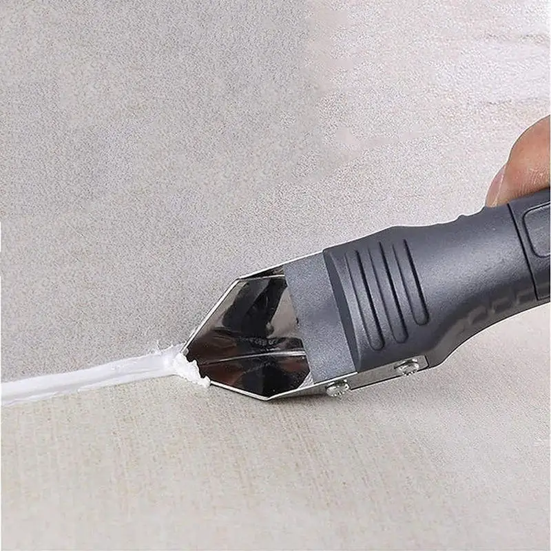 Silicone Scraper And Glue Remover Knife Angle Beauty Sewing Spatula Beauty Sewing Tool Metal Head