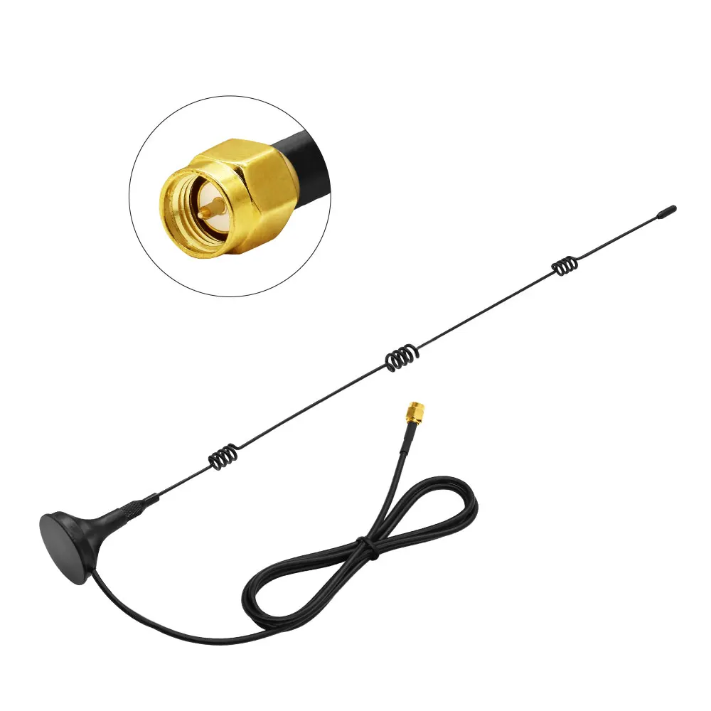 Manufacturer customize High Gain SMA Male 2.4G 3G GSM GPS GPRS 4G 5G Lte Sucker Base with WIFI Magnet Magnetic Antenna