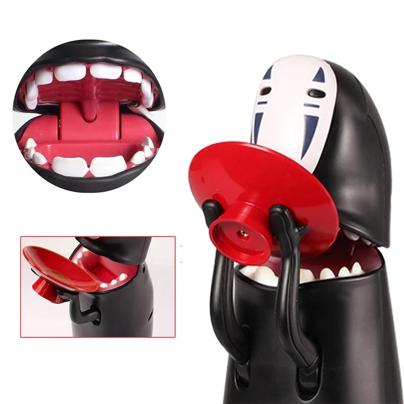 Spirited Away Kaonashi No-face Piggy Bank Toy Automatic Eaten Coin Bank Miyazaki Hayao Chihiro Design Christmas Present