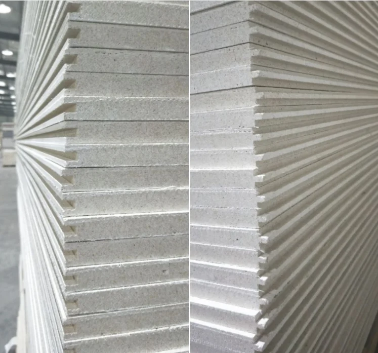 Vogue Acoustic Sound Treatment Insulation Cover Sheet Wood Veneer Faced Mgo Board