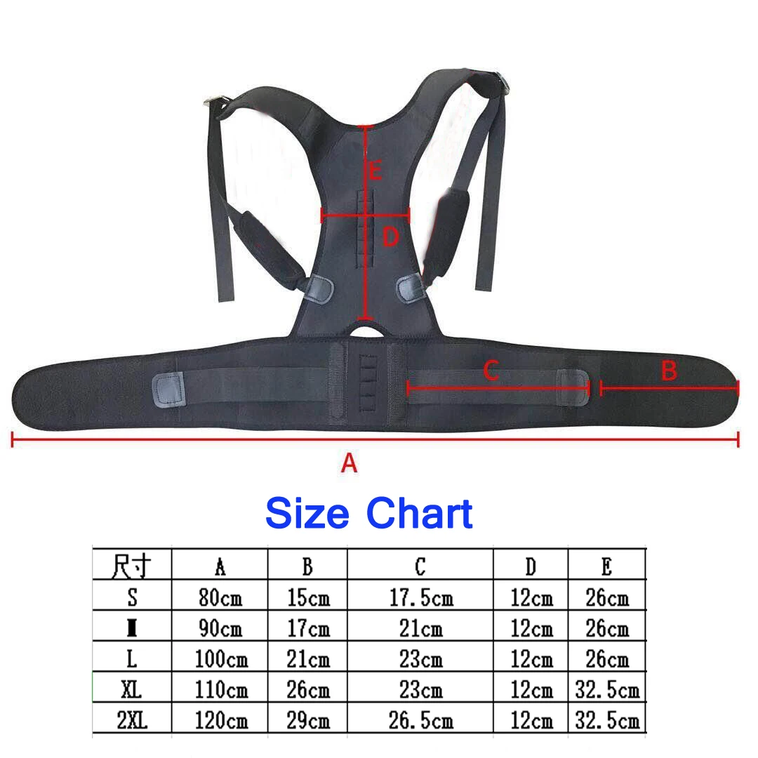 Adjust magnet/Magnetic Posture Corrector back support Posture Back Corrector Support for men