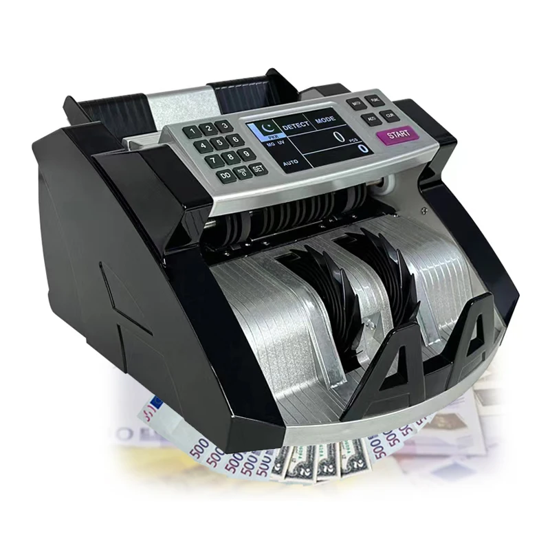Pakistan Rupee Money Counter Fake notes Detector  TFT Display  PKR Bill Counter Detector counterfeit money for salefor Bank