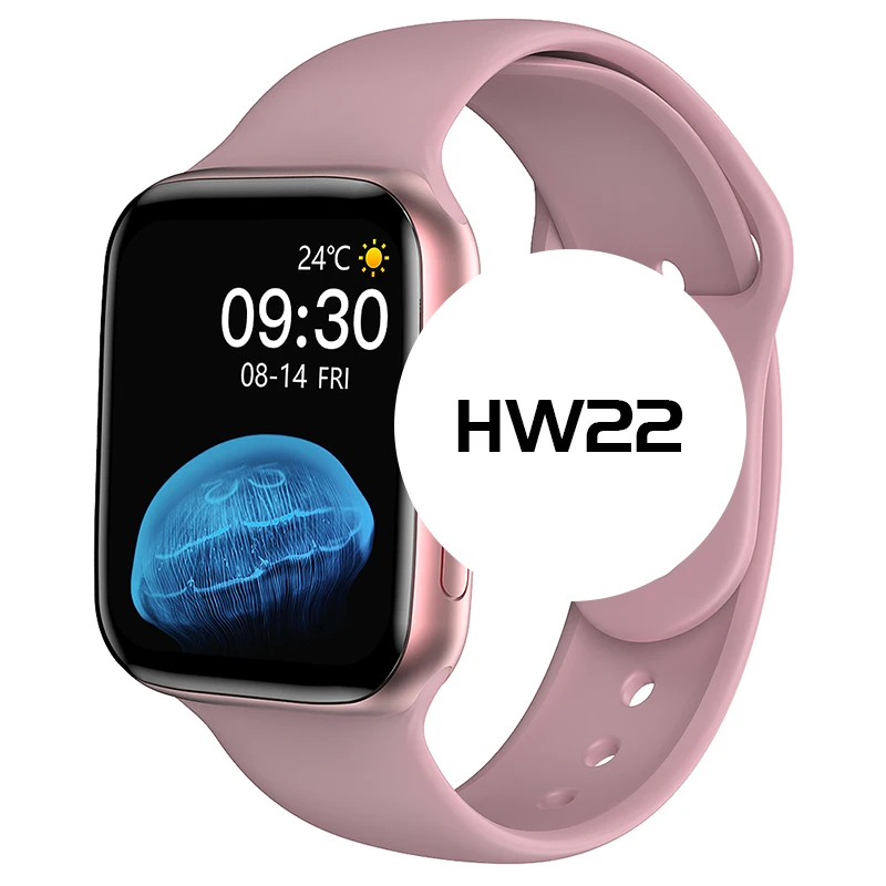 2021 HW22 Smartwatch 1 75 дюймов HD экран вызова фитнес часы reloj inteligente Серия 6 Смарт-часы hw22 для androis