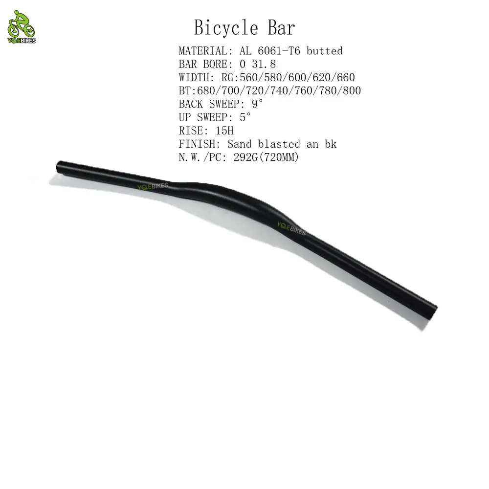 Изготовление на заказ руль велосипеда BMX для E Bike Fixie Gear мотоцикл Круизер горный велосипед