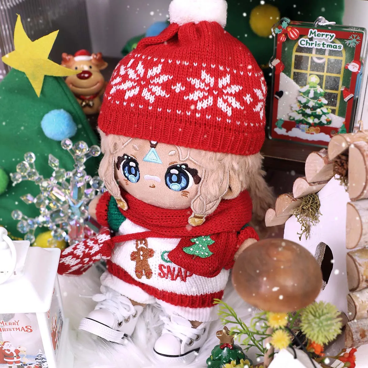 Vograce LOW MOQ Customized Korean 20cm Kpop Idol Dolls Custom Plushie Kawaii Character Stuffed Plush Doll With Clothes