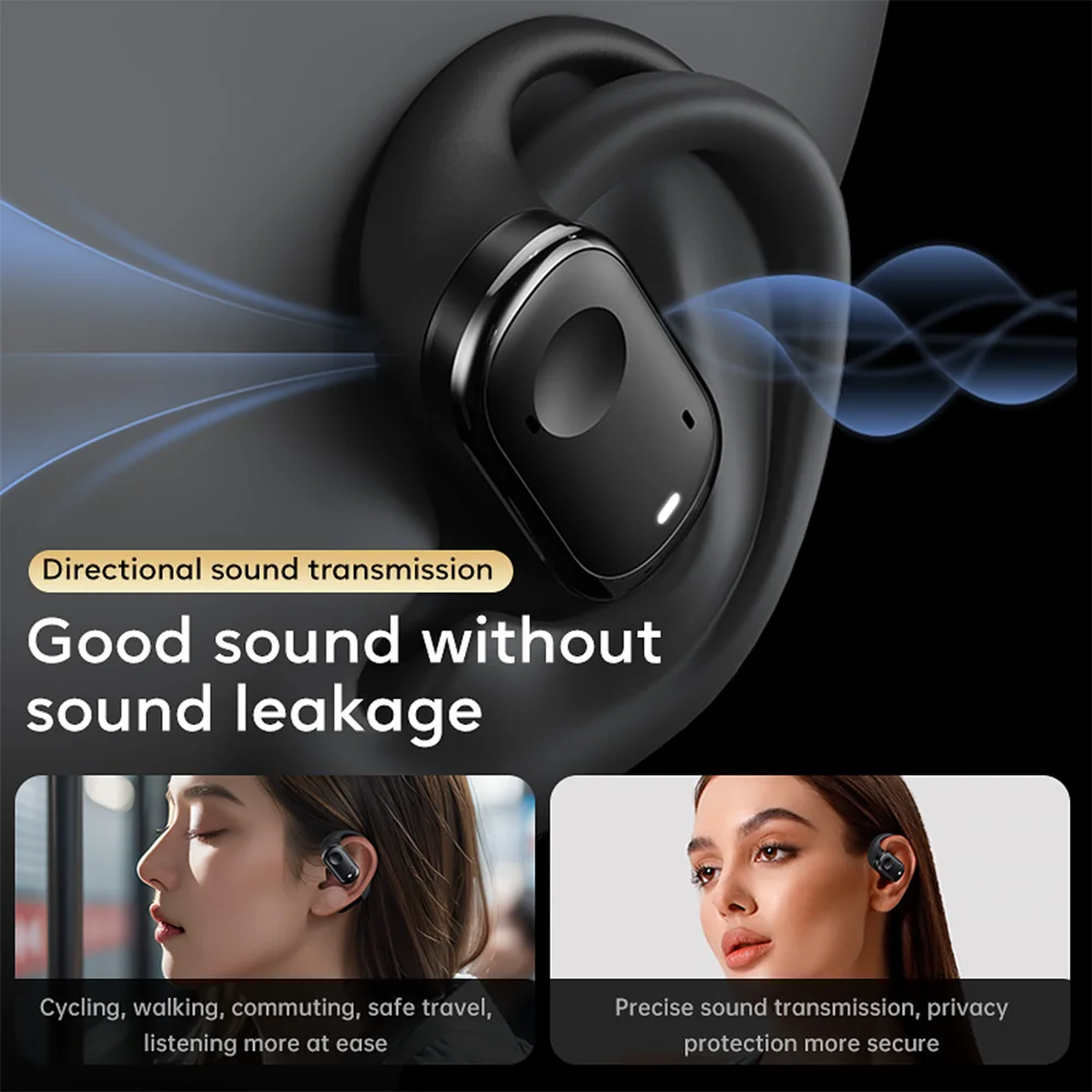 HiFi Sound Earhook Waterproof Headset TWS Handsfree Noise Canceling Sport Headphones TWS Stereo Earphone Wireless Earbuds