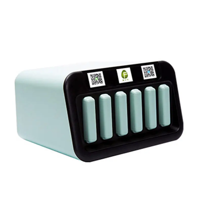 manufacturer 6 Ports sharing power bank station Scanning code to charge MOBILE PHONE CHARGER STATION