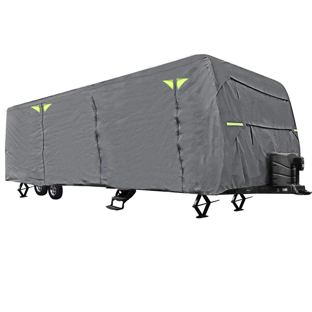 klyrc non-woven material dustproof durable Anti-UV cheap waterproof travel trailer RV cover