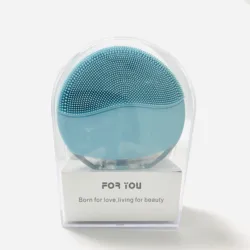 Electric Vibrating Face Cleanser Device Private Label  Sonic Silicone Facial Cleansing Brush Face Brush