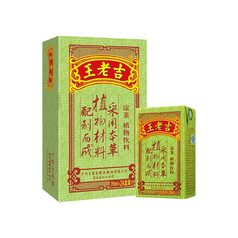Wholesale China Hot Sale Tea Drinks Beverage Wanglaoji 250ml Chinese Herbal Tea drink