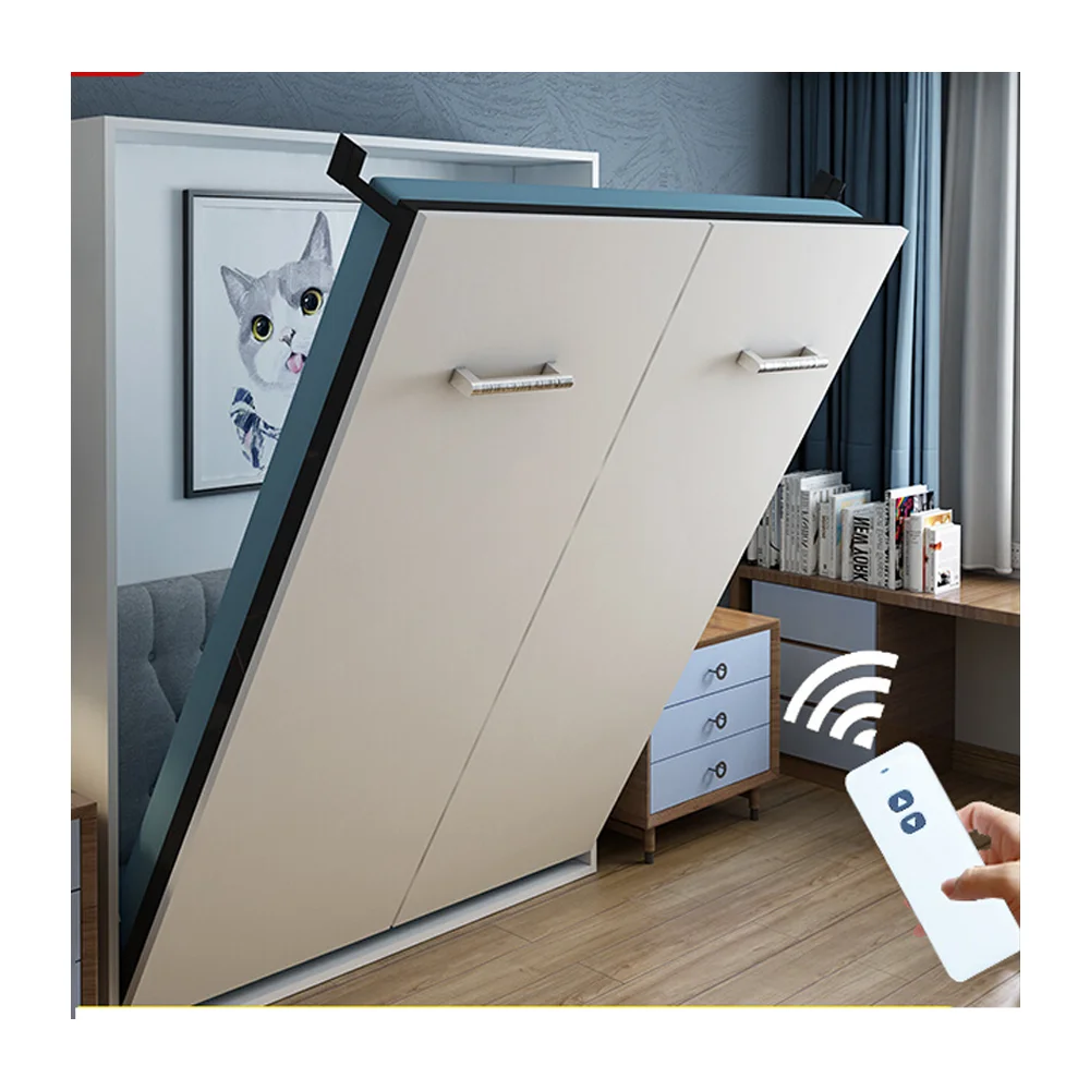 Goldriches Custom Modern Adjustable Twin Full Queen Size Electric Hidden Mechanism Undercover Bed Murphy Bed Hardware Kit