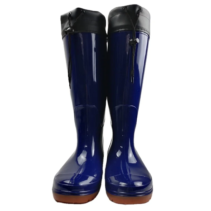 2021 Горячая Распродажа, белые дешевые высококачественные защитные дождевые сапоги из ПВХ, водонепроницаемые сапоги, мужские сапоги