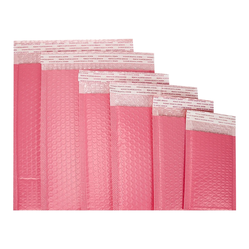 Custom Color Pattern Black Yellow Waterproof Padded Envelope Shipping Poly Bubble Mailer Bags With Full Area Custom Print