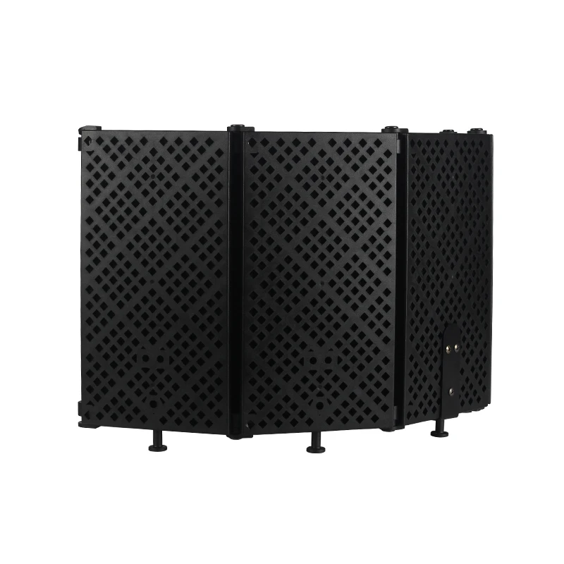 Microphone Isolation Shield Studio Mic Sound Absorbing Foam Reflector for Any Condenser Microphone Recording Equipment Studio