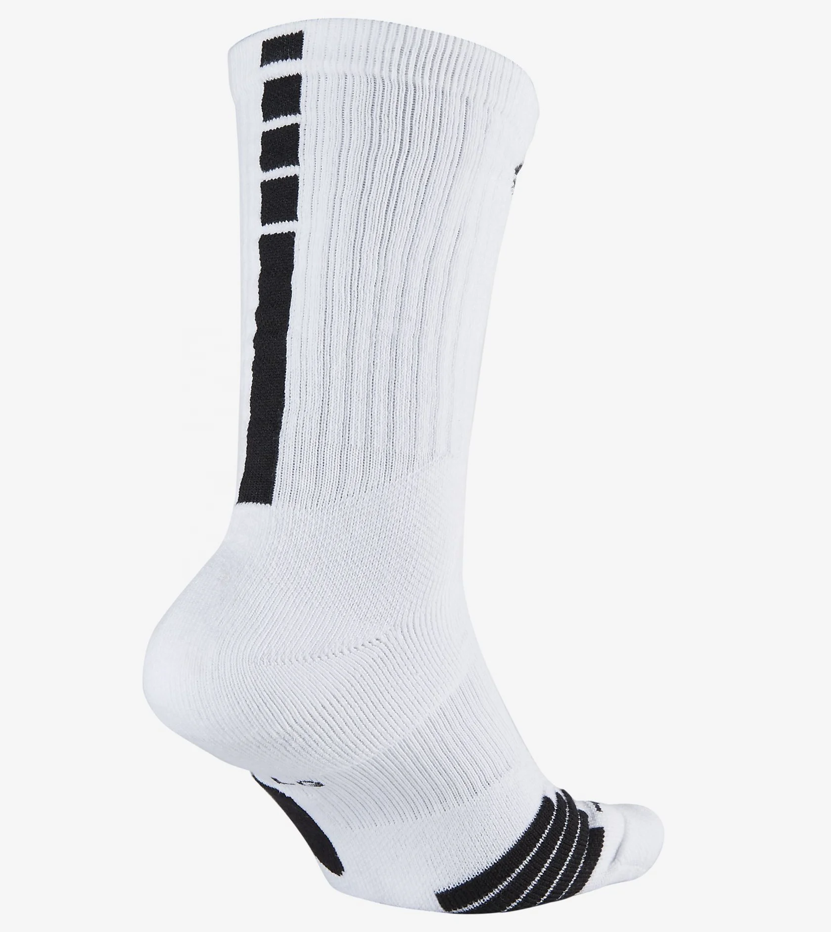 Белые спортивные носки из полиэстера с сублимационным принтом и логотипом на заказ