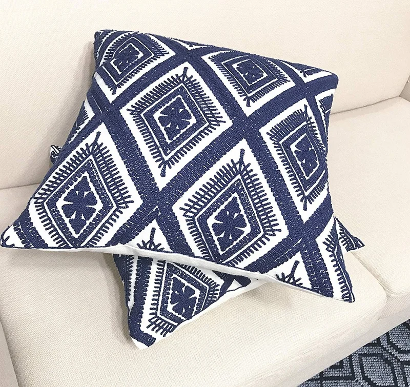 
China factory custom throw new style home decor sofa fabric for canvas pillow 