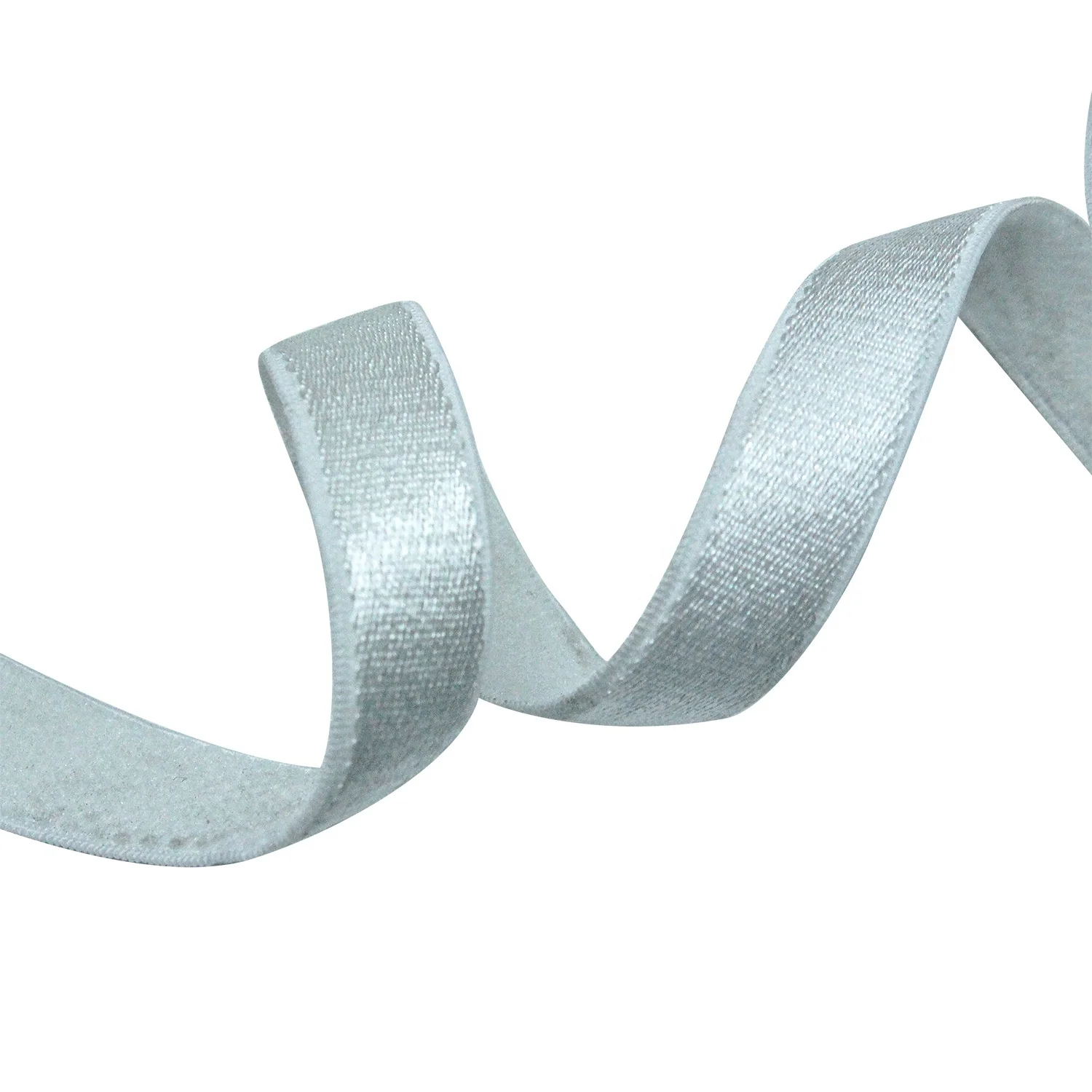 Factory custom elastic band color underwear satin elastic shoulder strap band webbing for bra