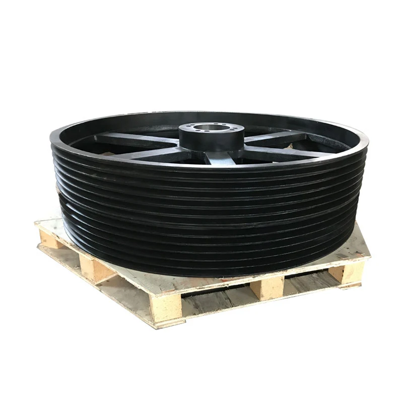 Large Castings Manufacturer OEM Custom Sand Casting Iron Large V Belt Pulley