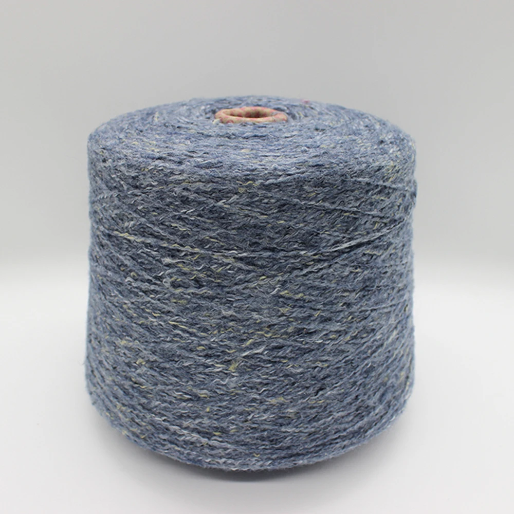 Duan Dyed Woolen Yarn High Tenacity Ring Spun Melange Yarn for Knitting & Sewing Recycled Wool Blended Yarn