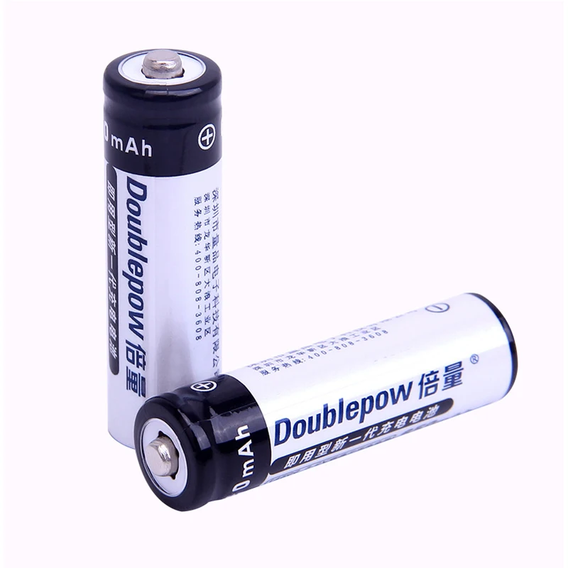 Doublepow Wholesale 10440 AAA Size IFR Rechargeable 3.2V 220mAh LiFePo4 Battery Cell