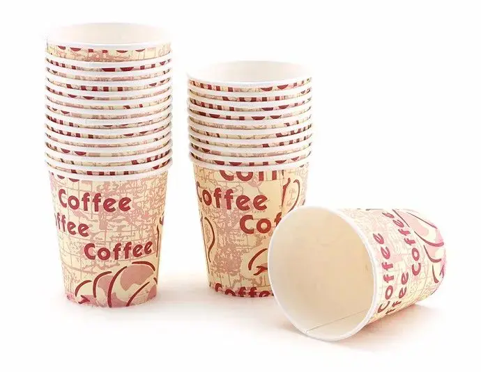 Wholesale corrugated paper cup 8oz 12oz 16oz ripple paper coffee cup