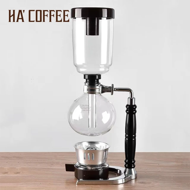 5-чашка кофе сифон Настольный кофеварка Сифон