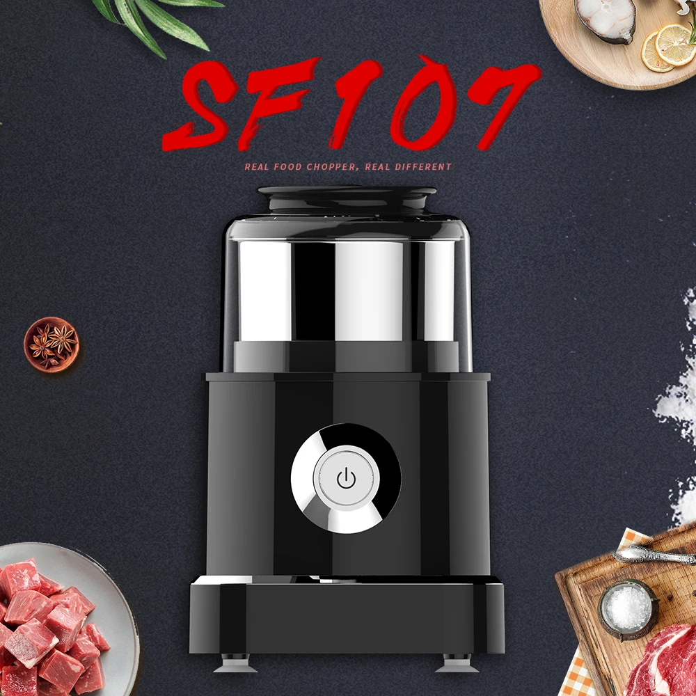Health electric Chopper 500W power high speed food processor meat mincer blenders with low noise for home kitchen appliances