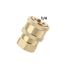 4500PSI G3/8  High Pressure Car Washing Cleaning Washer Swivel Connector, BSP Anti-Twist Hose Stainless Steel Fitting