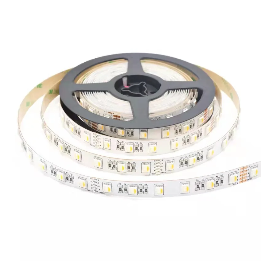 Wholesale Colorful RGB Cuttable RGBW LED Strip Light IP65 IP67 IP20 Rated with Copper Body Remote Control Switch Mode