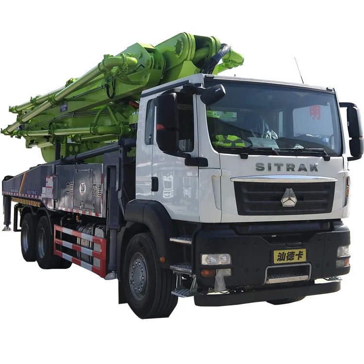 Manufacturing Plant Concrete Truck Mounted Boom Pump