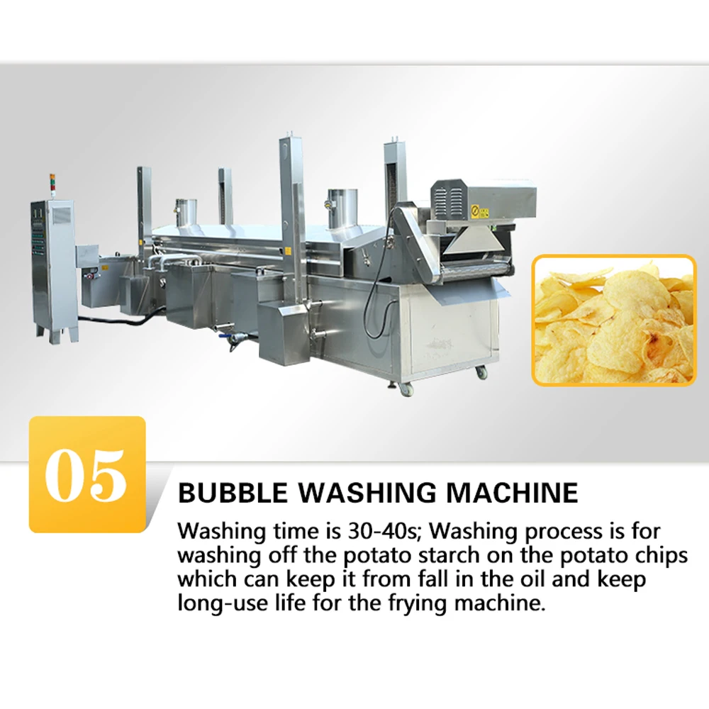 TCA Industrial french fries machine production line frozen french fries potato chips production line machine
