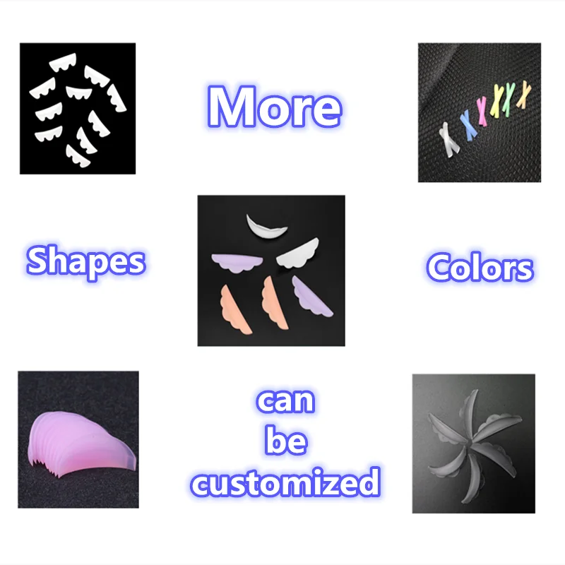 
Joinshine Eyelash Silicone Curlers Pad 5 Pairs Pink Silicone Eyelash Perm Pad 3d Lash Lift Shield Dolly 
