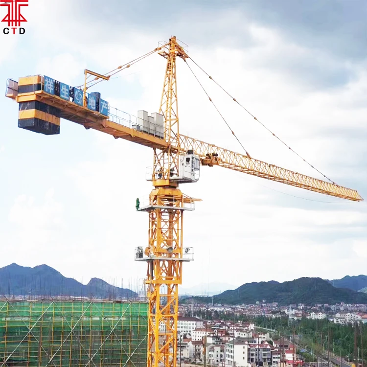 Jiangsu QTZ80 8t tower crane