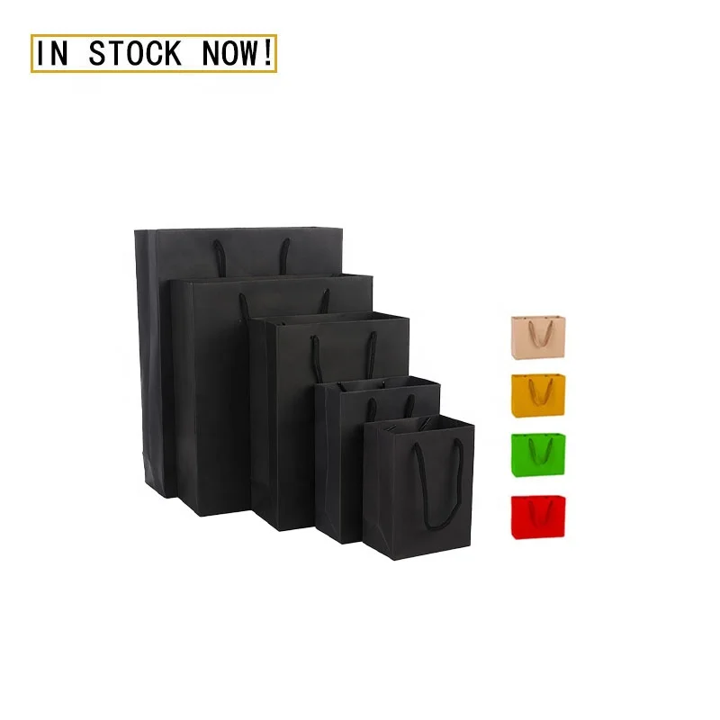 Sympathybag Wholesale Custom Logo Printed Grocery Packaging Craft Brown Kraft Paper Shopping Bag with Handle