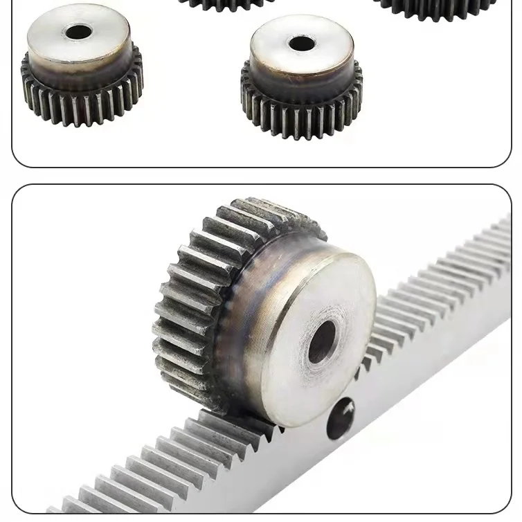 High Quality CNC Pinion And Rack, Gear Set, C45 Steel Gear