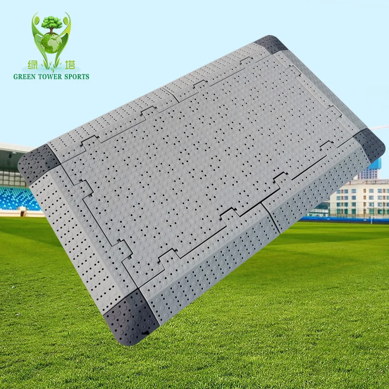 Plastic PP Interlocking Grass Protective Flooring Outdoor Temporary Deck Protection Carpet Event Flooring