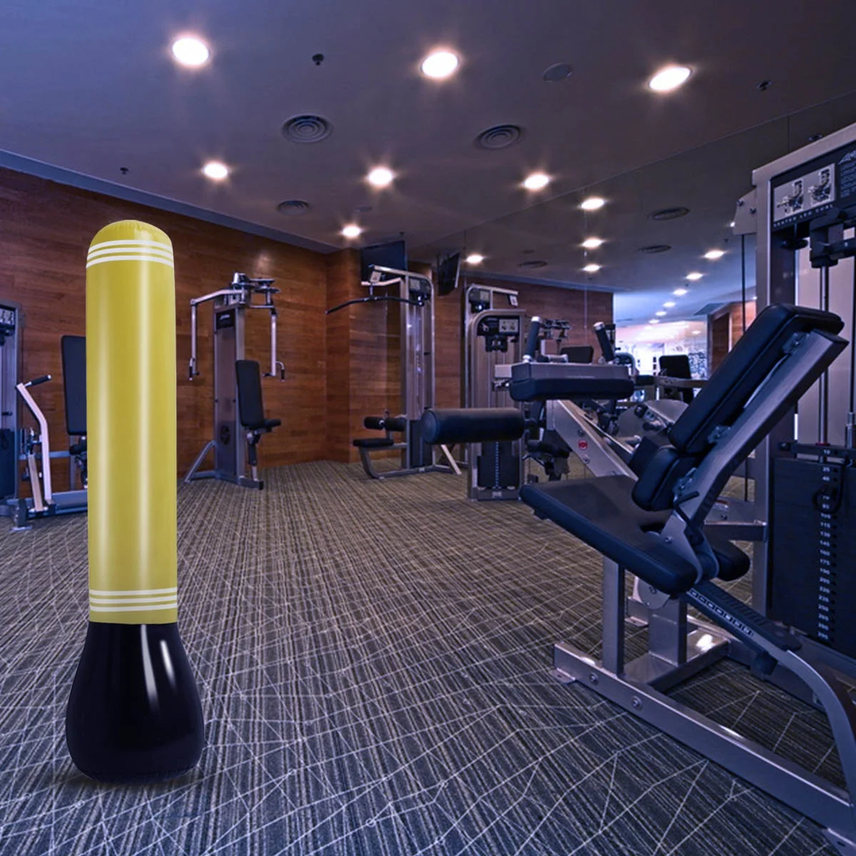 
inflatable fitness Boxing sandbag Vertical household column to relieve pressure vent boxing sandbag 