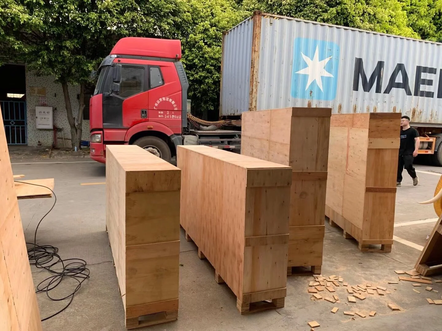 aluminum black 9 lite 9 foot glass french doors to office