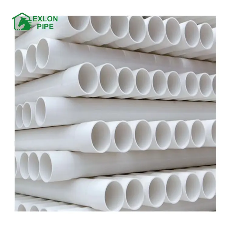 Dn200 3 Inches 4 6  8 Inch 20 Ft 13 18 22 200Mm Diameter White Price Per Foot Pvc Water Pipe For Water In Saudi Oman
