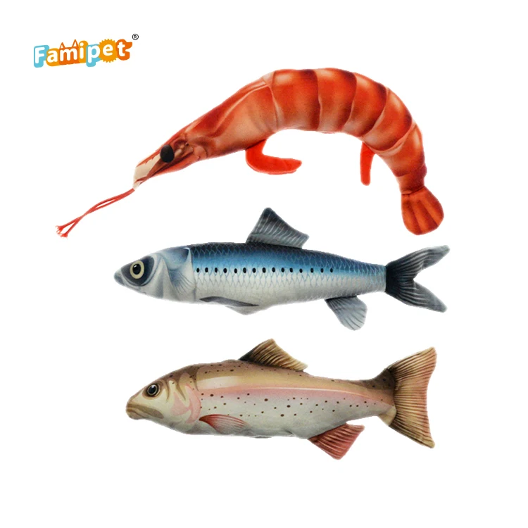  Cat Toy Fish Factory Direct Price Seafood Shape Assortment